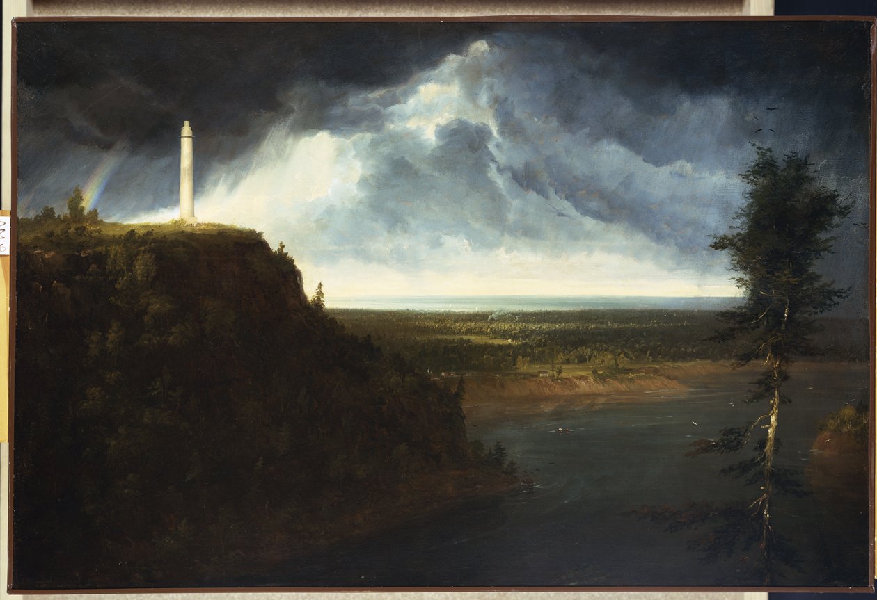 Brockin muistomerkki tekijältä Thomas Cole
