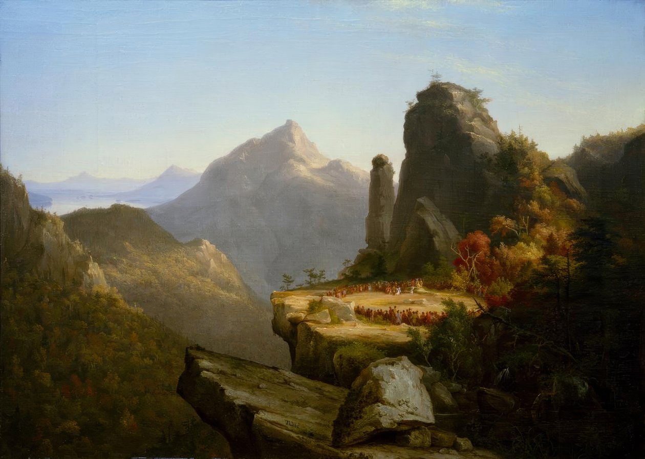 Cooper, Mohikaanien viimeinen / Th. Cole tekijältä Thomas Cole