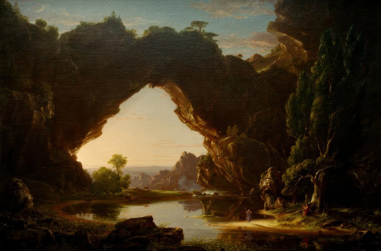 Ilta Arcadyssa tekijältä Thomas Cole