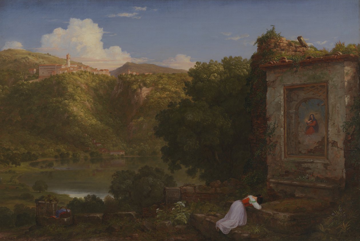 Il Penseroso tekijältä Thomas Cole