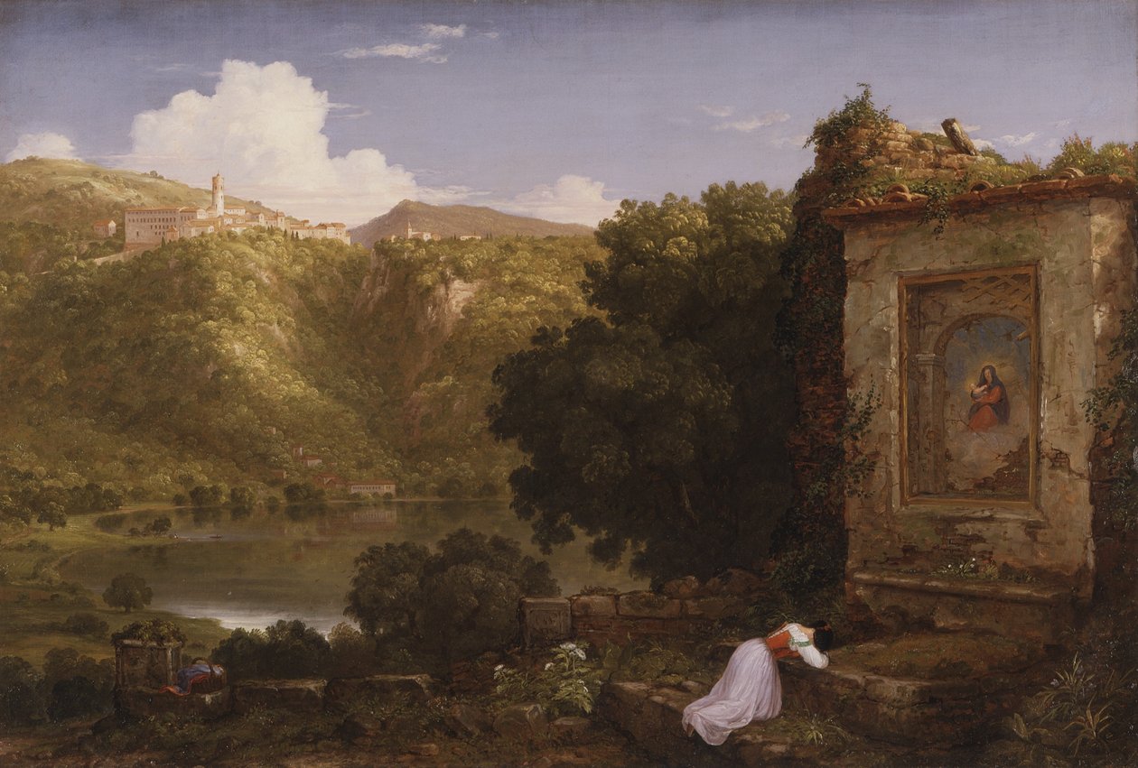 Ajattelija, 1845 tekijältä Thomas Cole