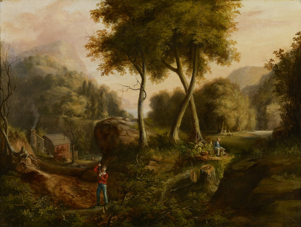 Maisema tekijältä Thomas Cole
