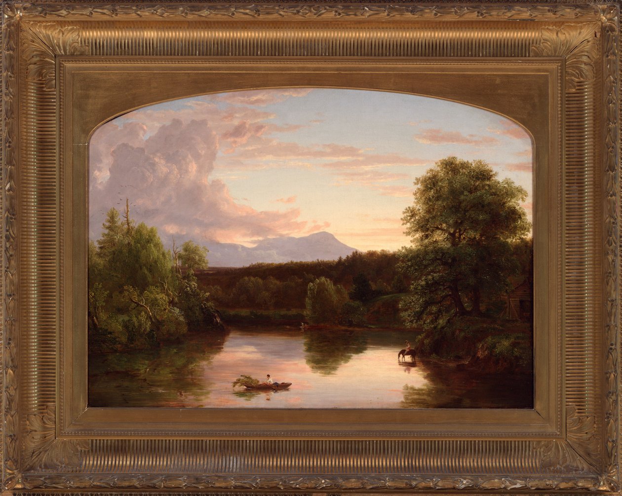 North Mountain ja Catskill Creek tekijältä Thomas Cole