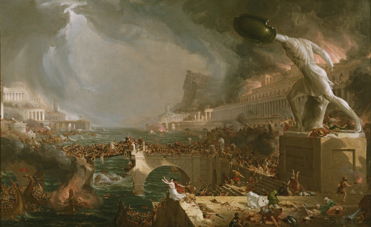Imperiumin kurssi: tuho tekijältä Thomas Cole