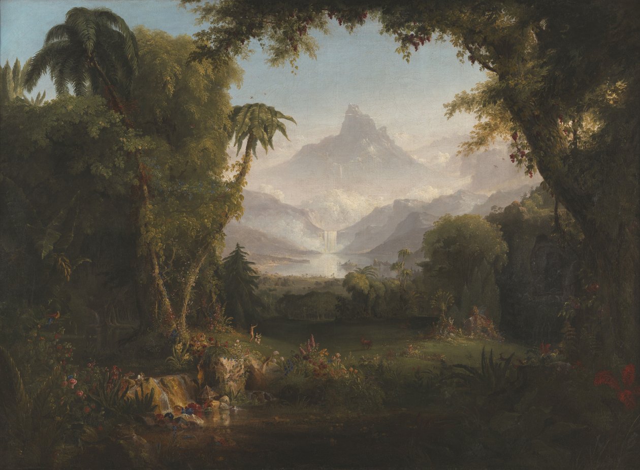 Eedenin puutarha  tekijältä Thomas Cole