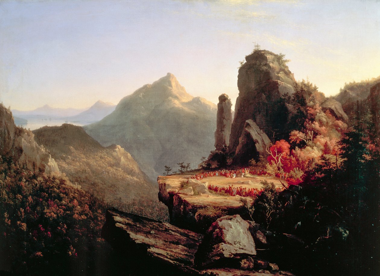 Viimeinen mohikaani tekijältä Thomas Cole