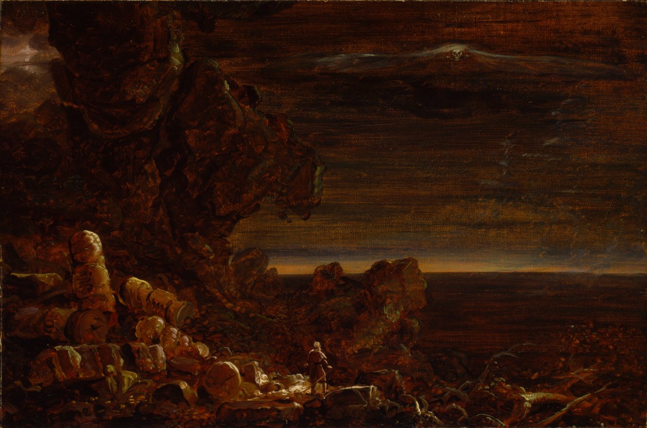 Maailman pyhiinvaeltaja matkansa lopussa (opintosarjaan Risti ja maailma) tekijältä Thomas Cole