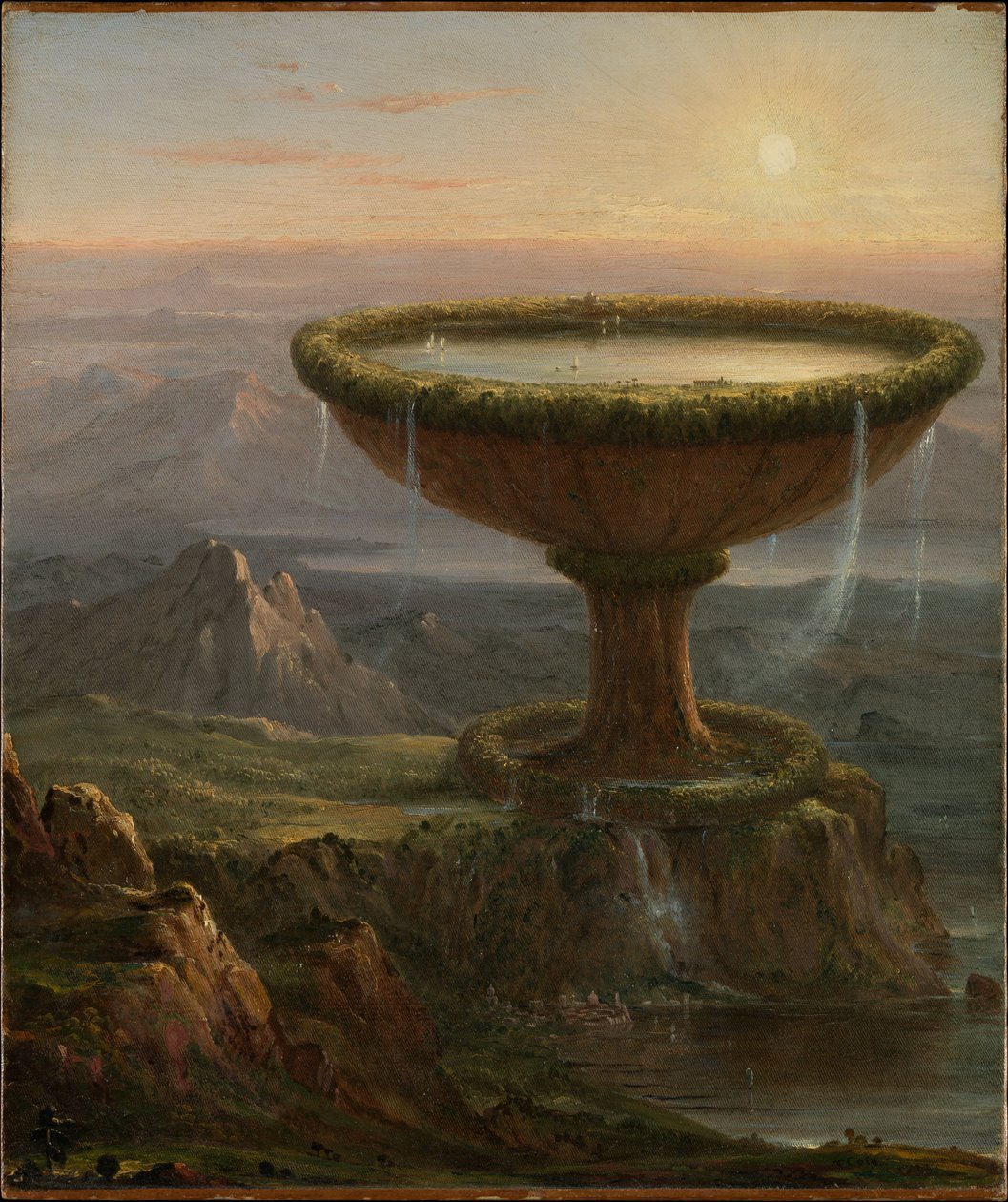 Titaanin malja tekijältä Thomas Cole