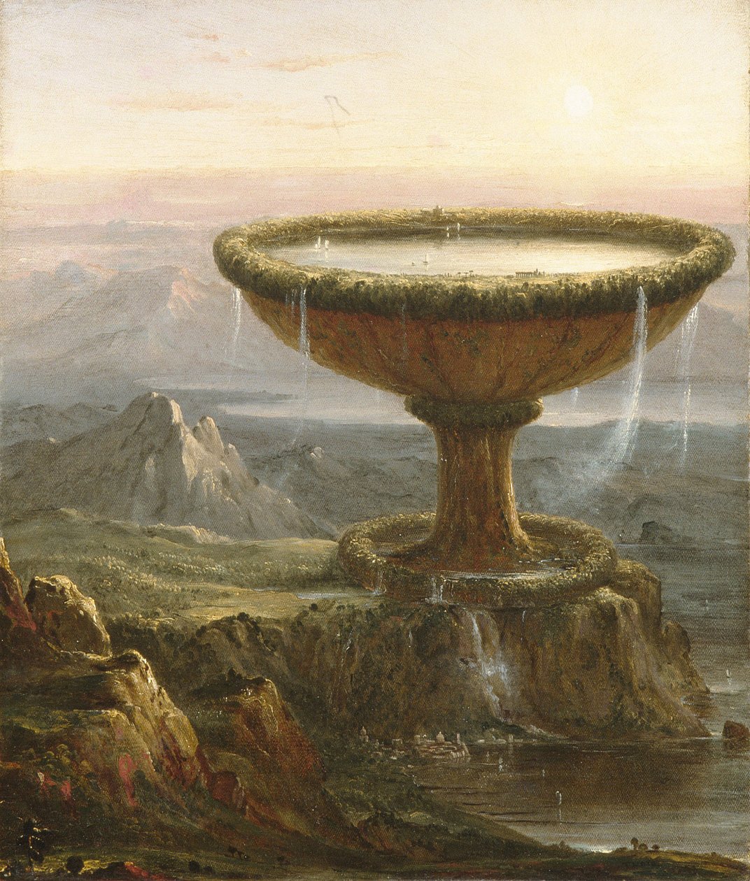Titaanien pikari, 1833 tekijältä Thomas Cole