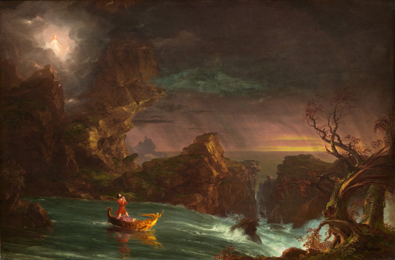 Elämän matka: Miehuus tekijältä Thomas Cole