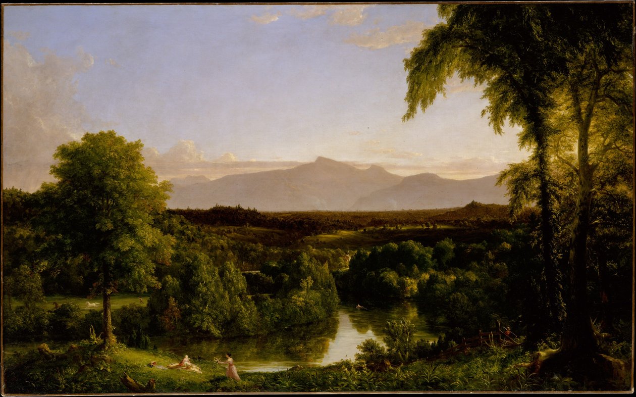 Näkymä Catskillille - varhaissyksy tekijältä Thomas Cole