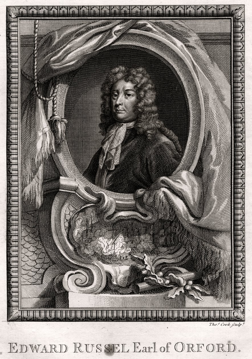 Edward Russel, Orfordin jaarli, 1775 tekijältä Thomas Cook