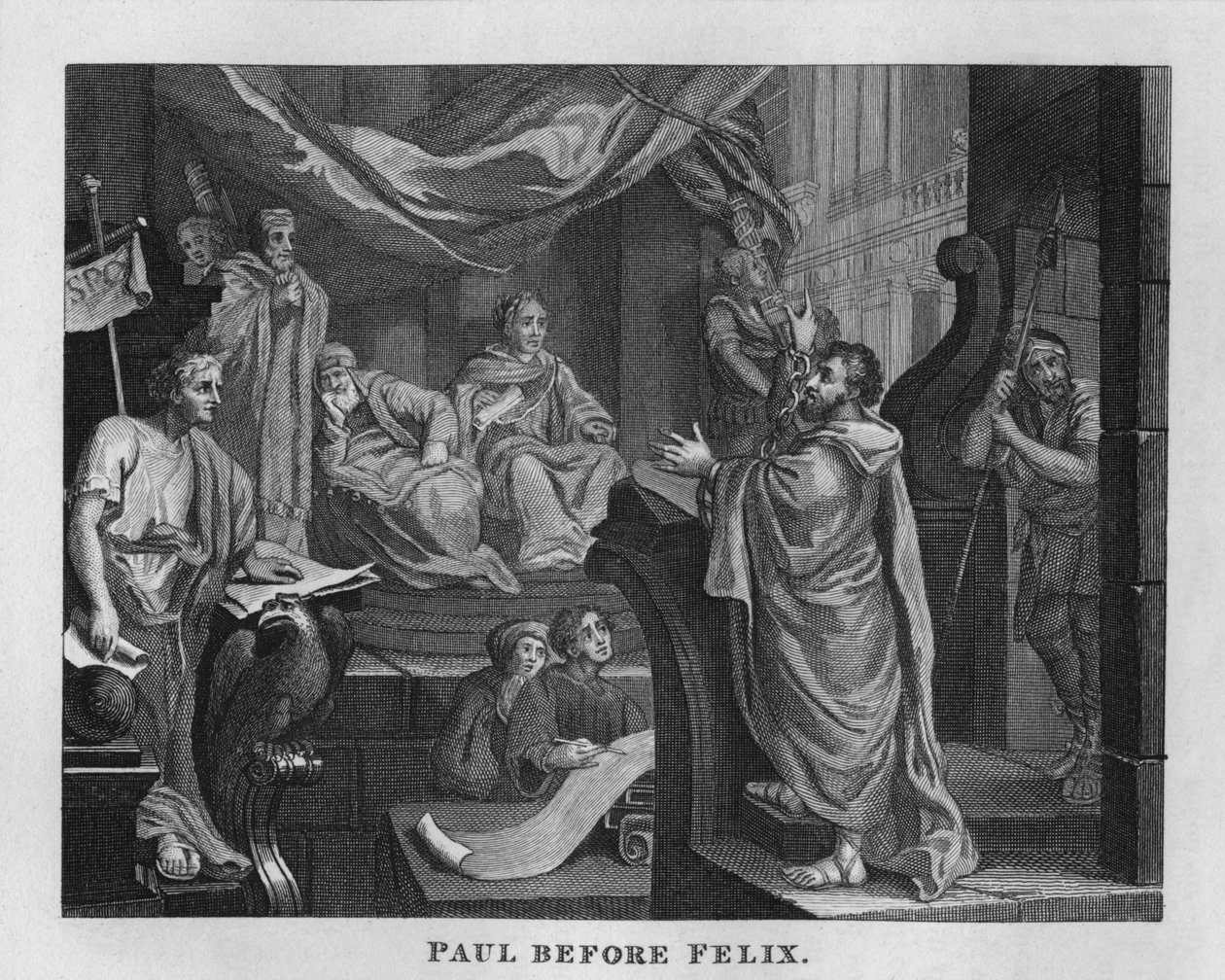 Paavali ennen Felixiä, 1807, 1827. tekijältä Thomas Cook