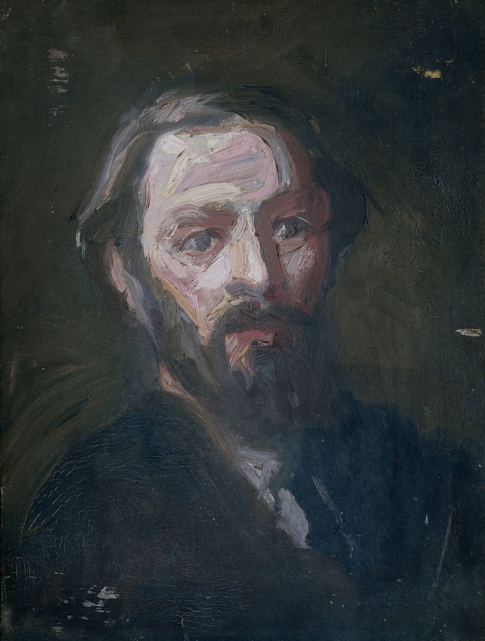 Muotokuva kuvanveistäjä Pier Panderista (1864-1919) tekijältä Thomas Cool