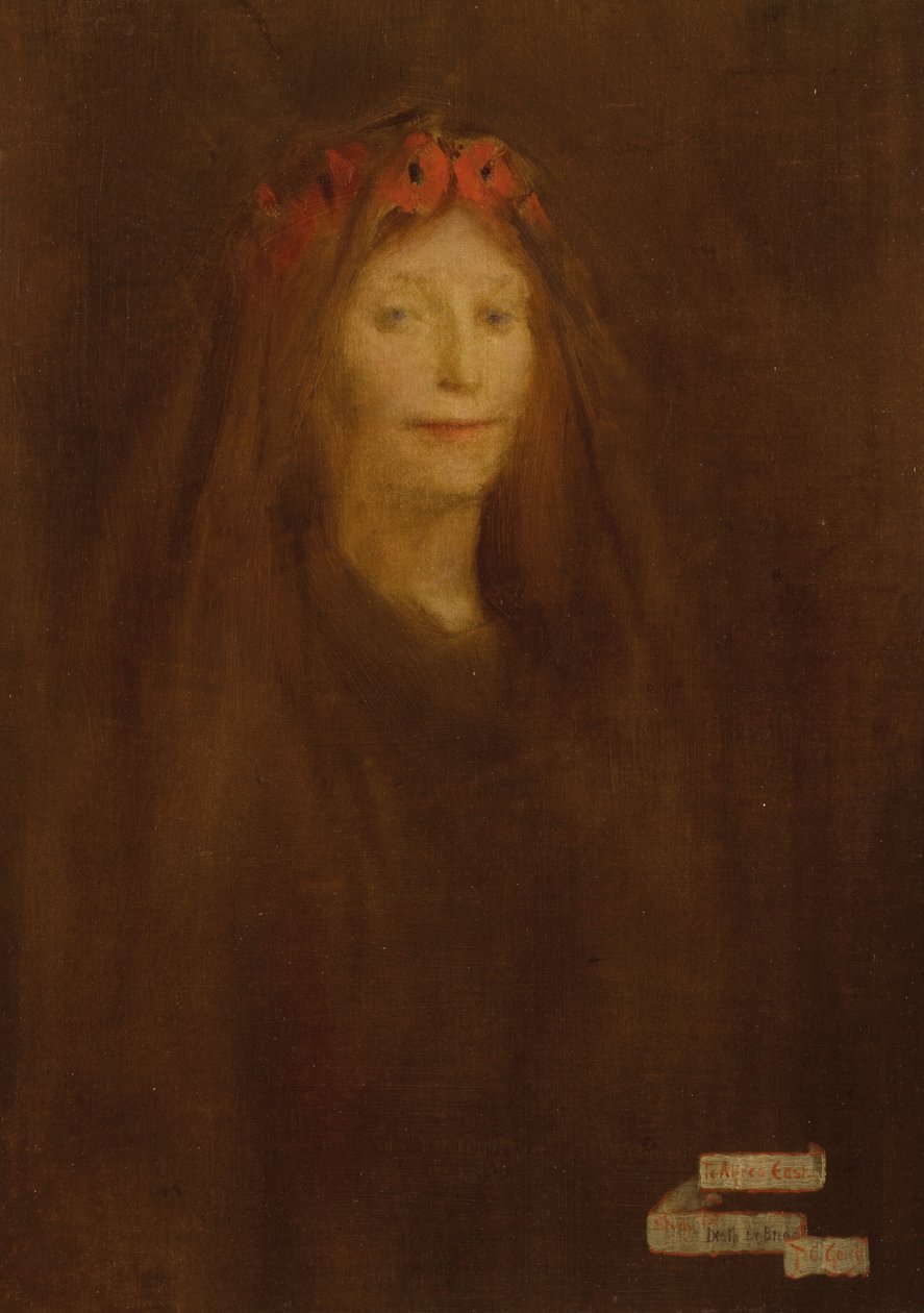 Tutkimus "Death the Bride", 1894 tekijältä Thomas Cooper Gotch