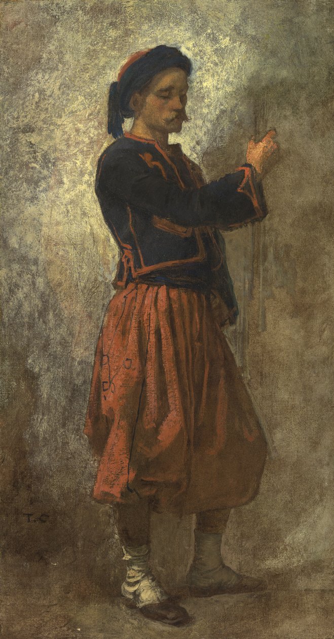 Zouave, 1856-62 tekijältä Thomas Couture