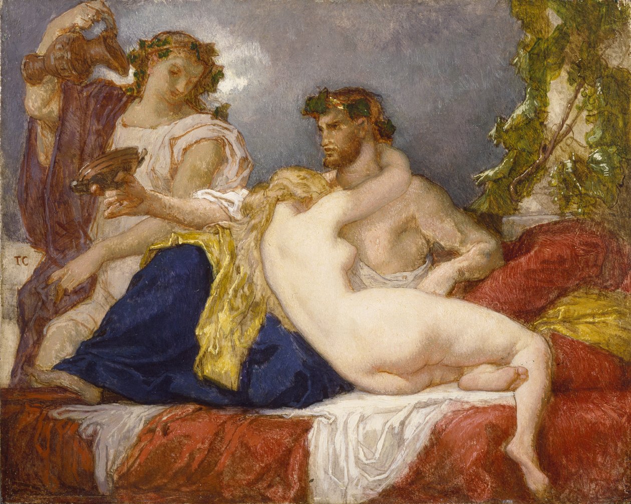 Horatius ja Lydia tekijältä Thomas Couture
