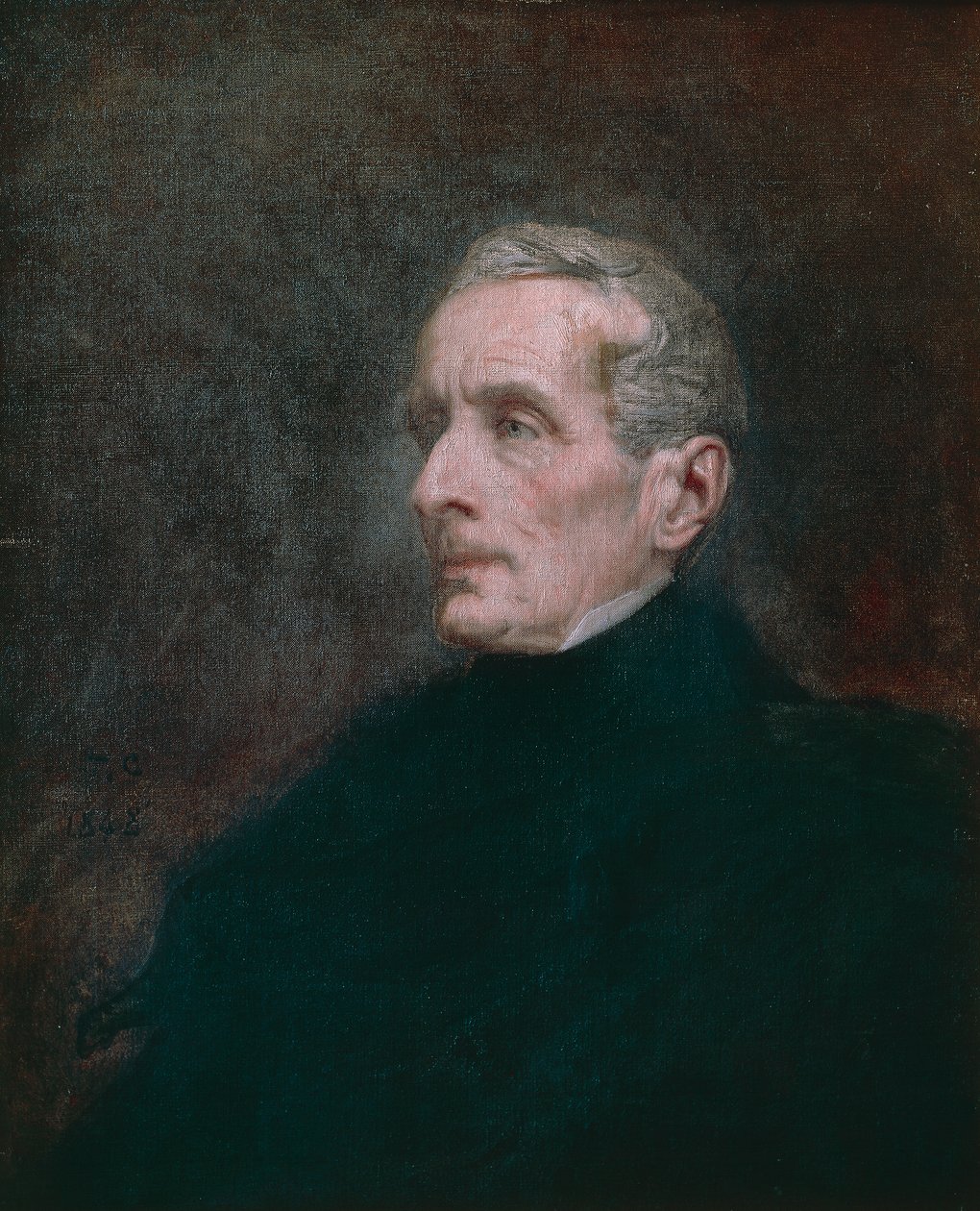 Muotokuva Alphonse de Lamartinen (Macon tekijältä Thomas Couture