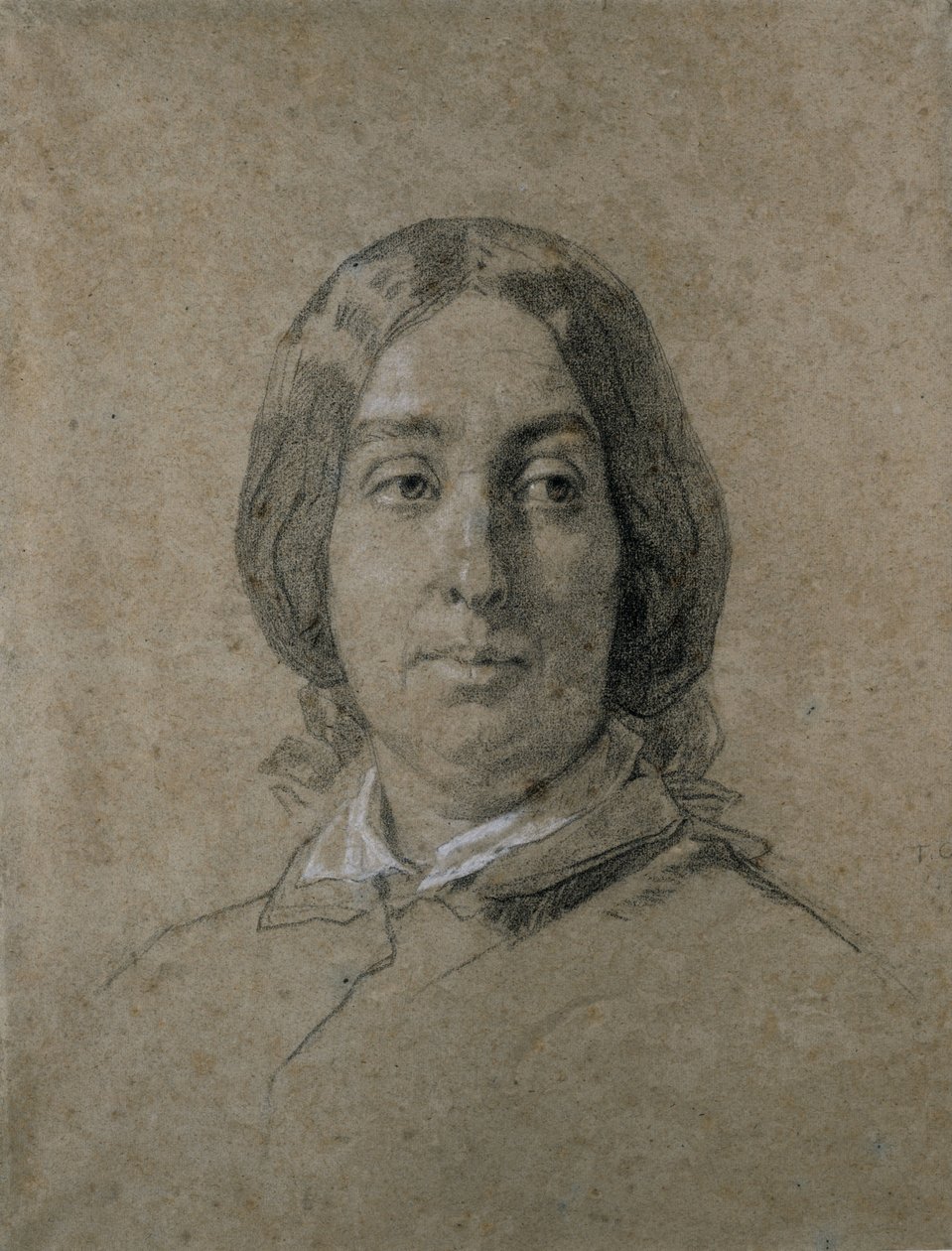 George Sandin muotokuva. tekijältä Thomas Couture