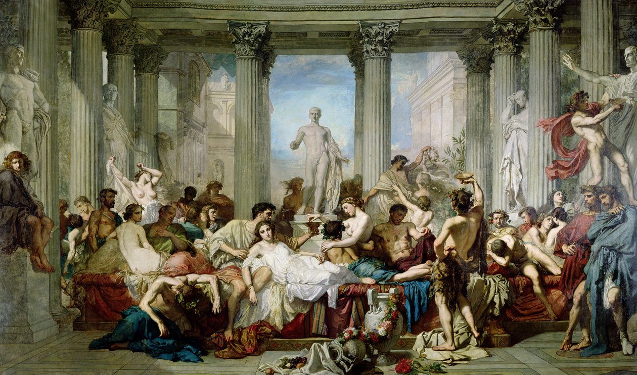 Roomalaiset dekadenssissaan tekijältä Thomas Couture