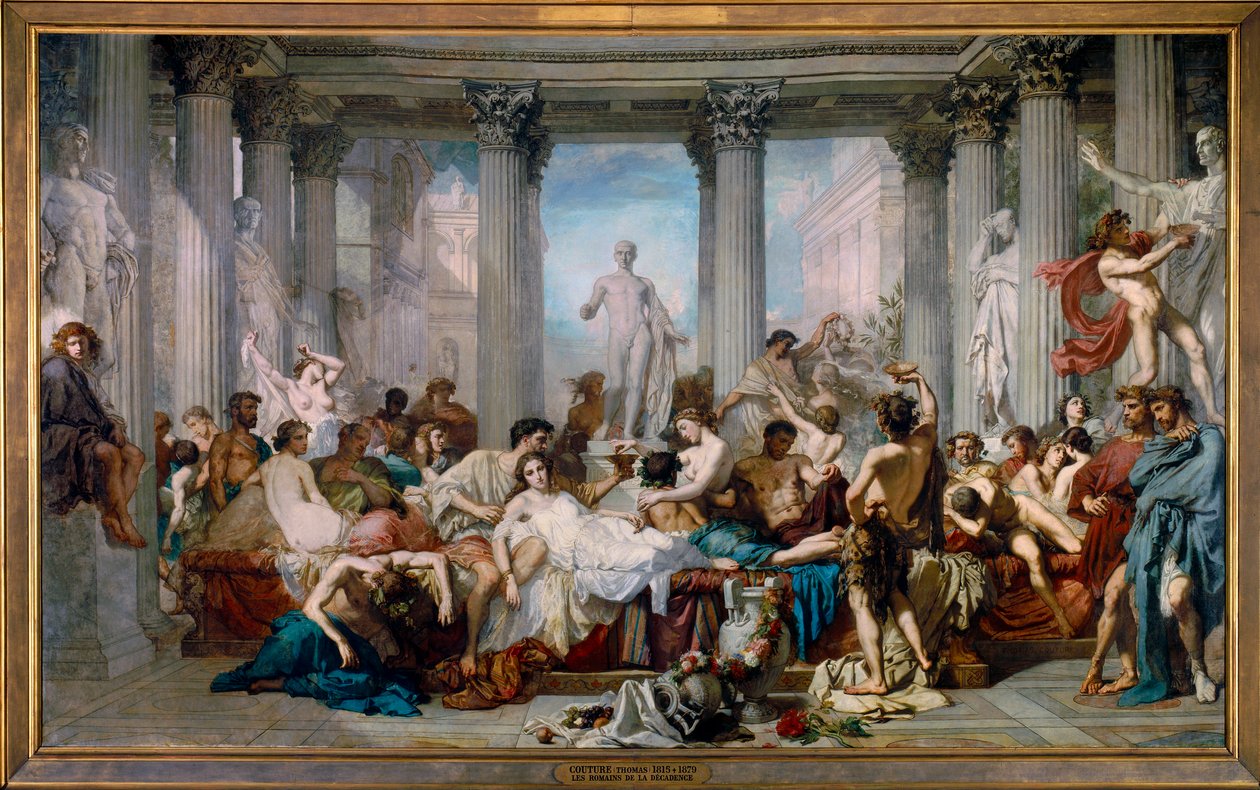 Dekadenssin roomalaiset tekijältä Thomas Couture