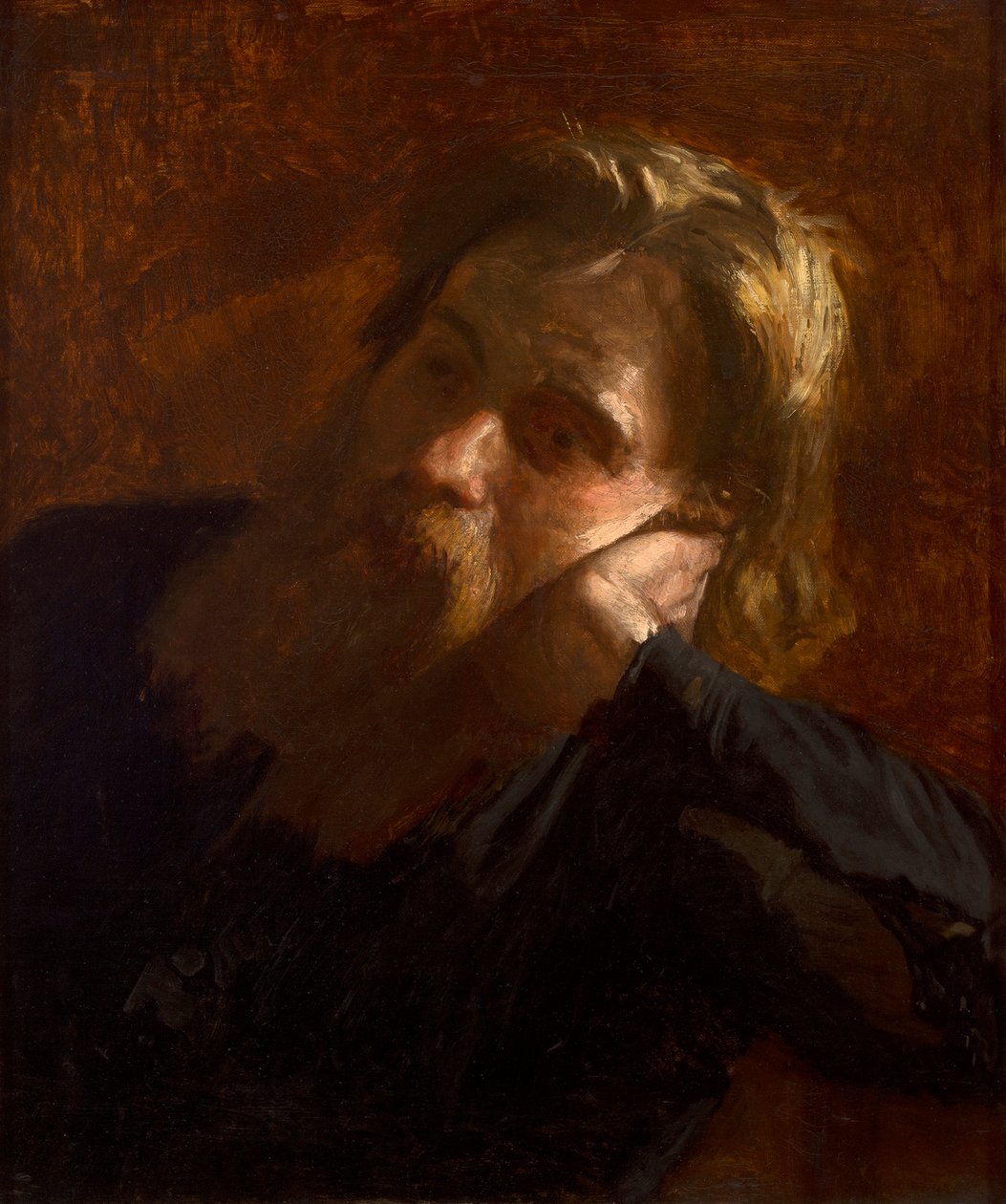 Franklin Schenck (öljy kankaalle) tekijältä Thomas Cowperthwait Eakins
