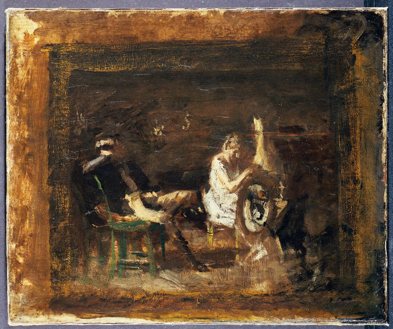 Opiskelu "seurustelulle" tekijältä Thomas Cowperthwait Eakins