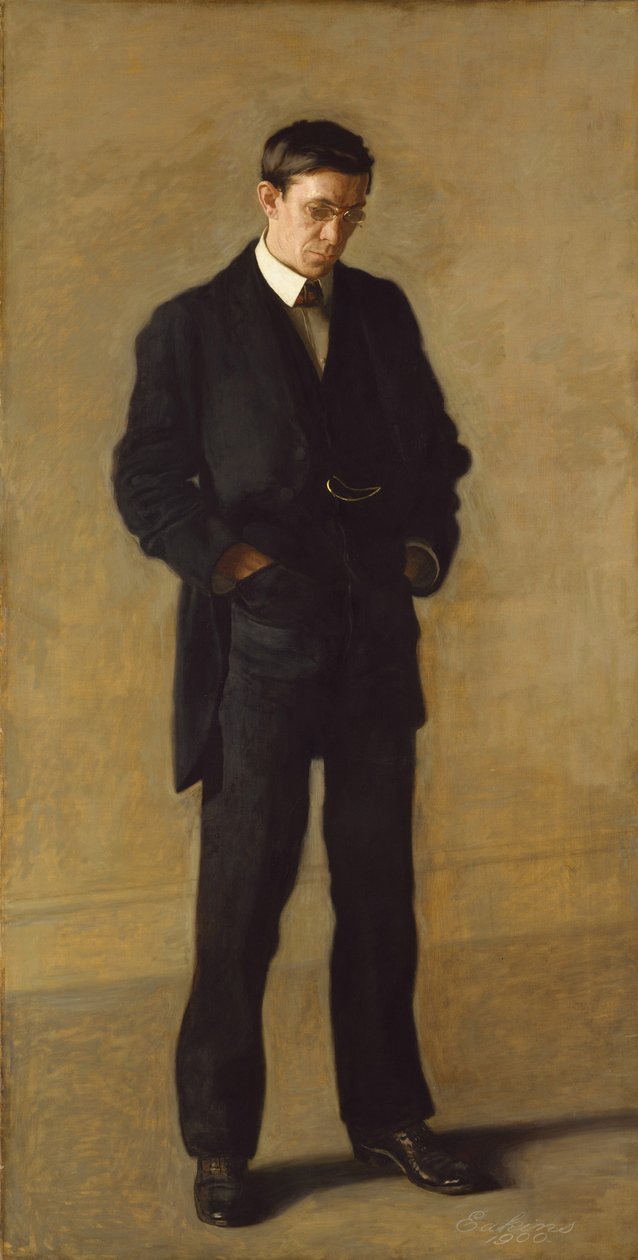 Ajattelija: Louis N. Kentonin muotokuva tekijältä Thomas Cowperthwait Eakins