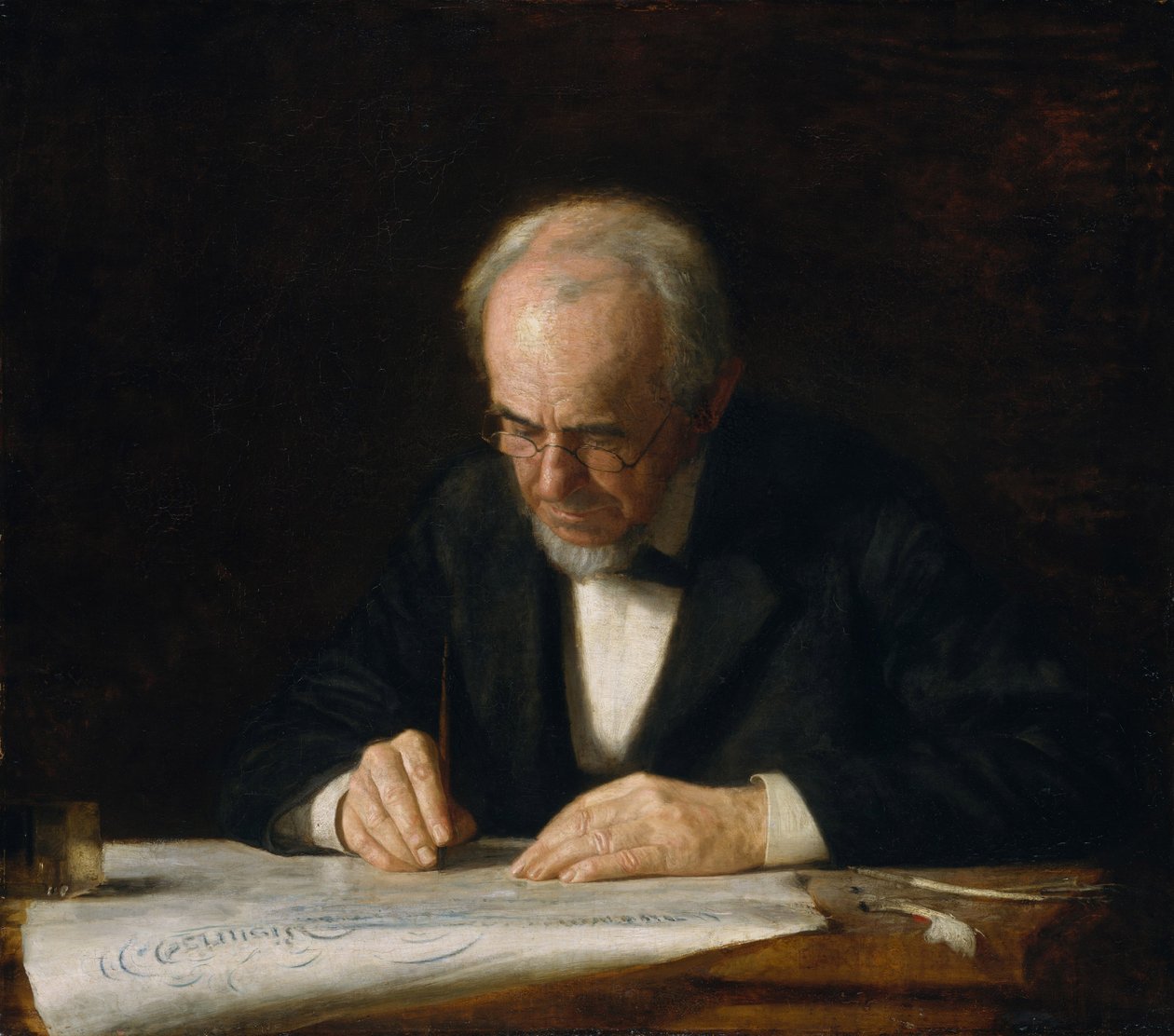 Kirjoittamisen mestari tekijältä Thomas Cowperthwait Eakins