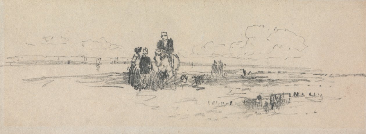 Figuurit rannalla tekijältä Thomas Creswick