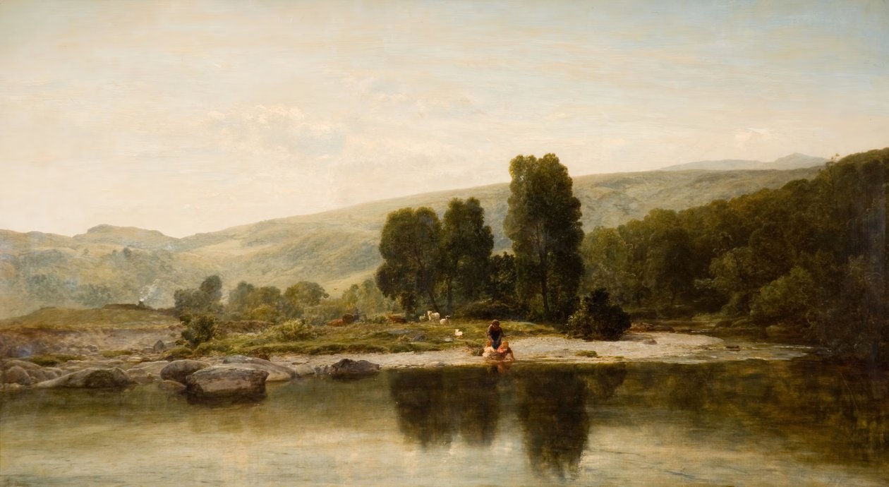 Maisema, 1885. tekijältä Thomas Danby