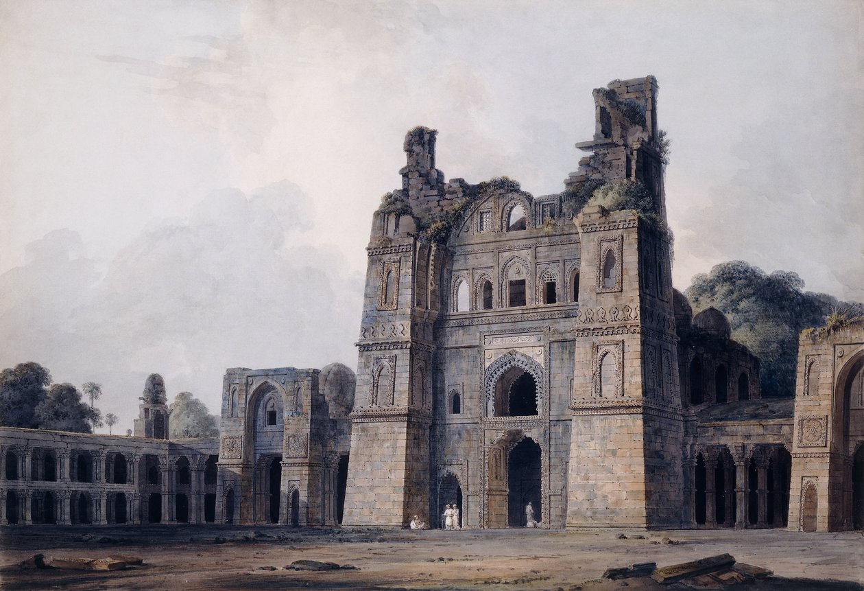Atal-moskeija, Jaunpur, Uttar Pradesh, tekijältä Thomas Daniell