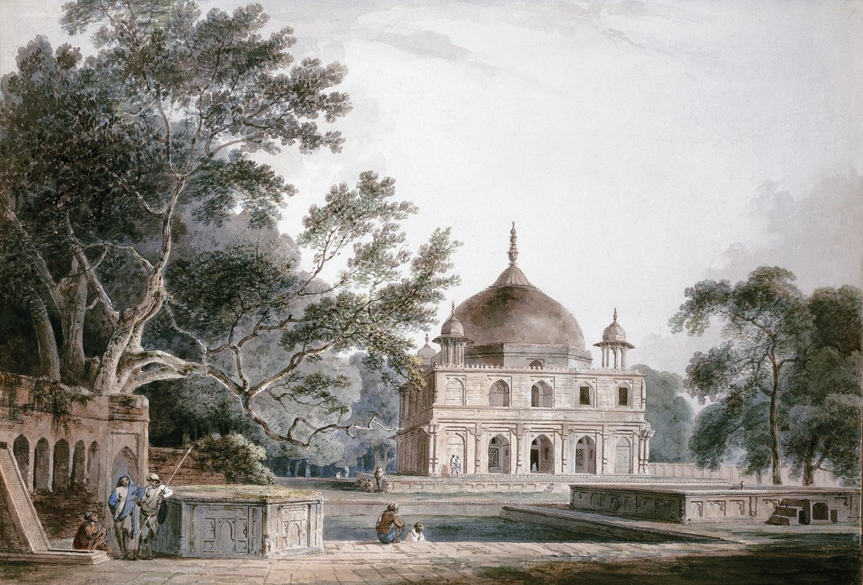Prinssi Khusraun mausoleumi, Allahabad, Uttar Pradesh, tekijältä Thomas Daniell