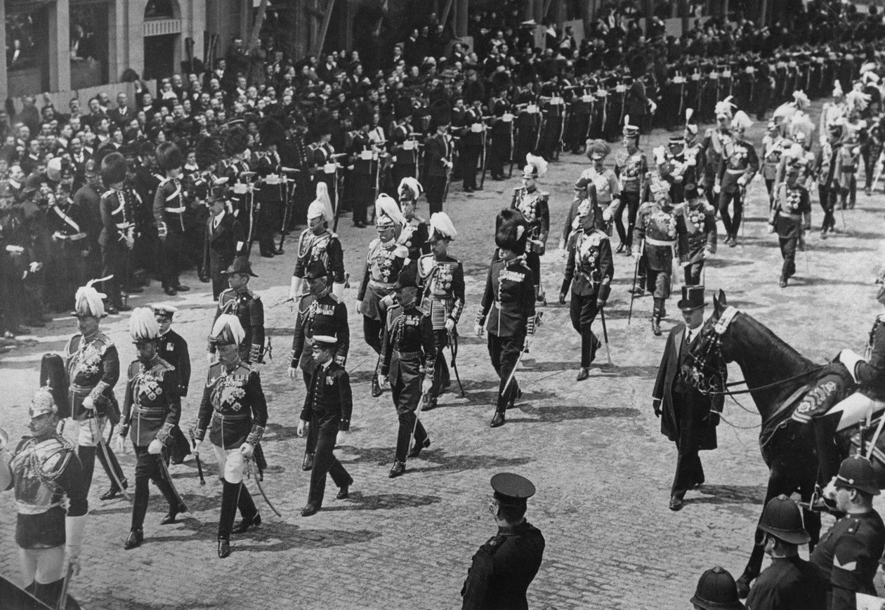 Edward VII:n hautajaiset 1910 tekijältä Thomas E. and Horace Grant Grant