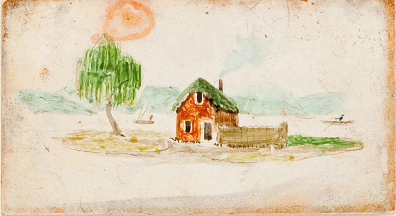 (Nimetön) (Maisema) tekijältä Thomas Eakins