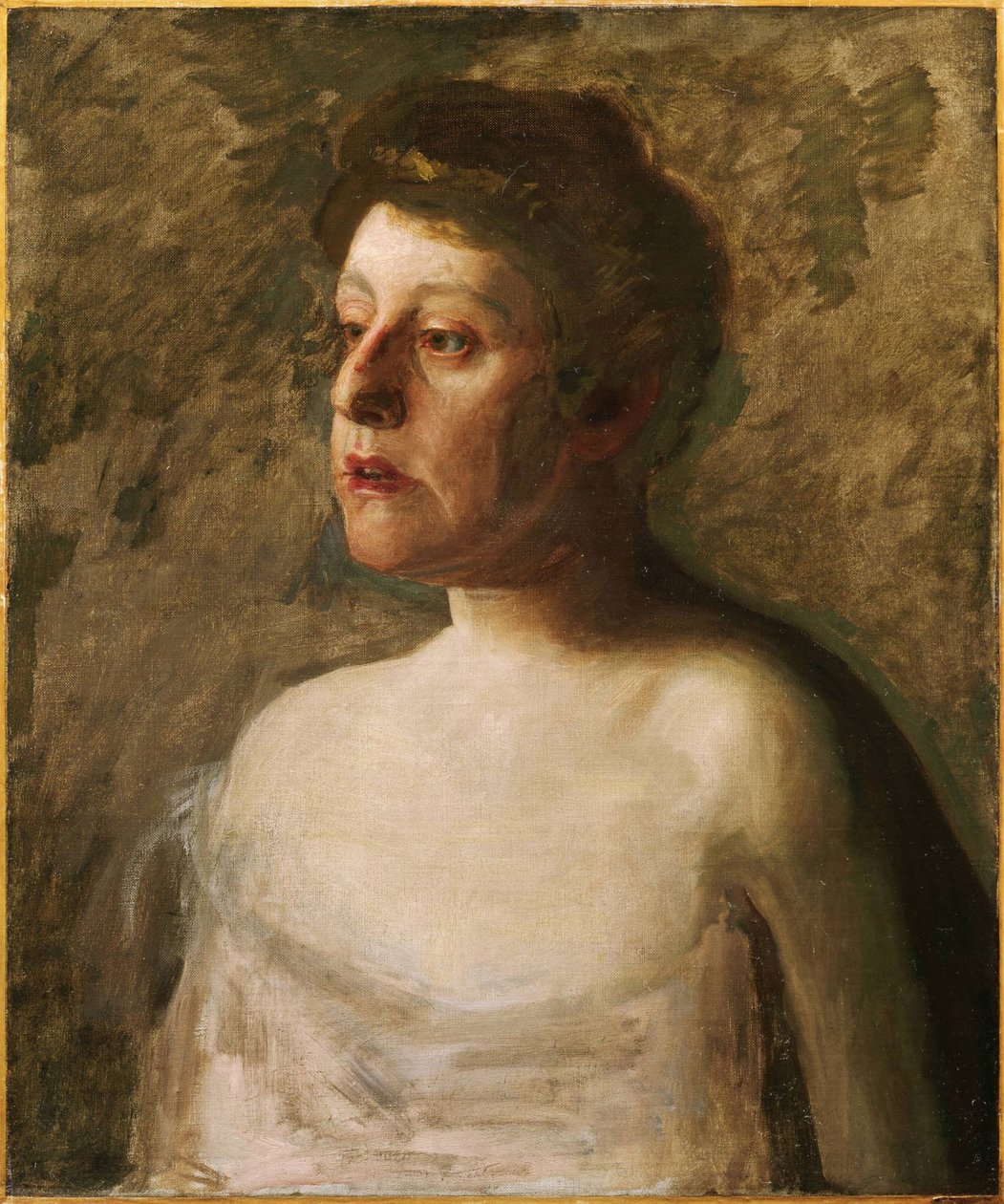 Laulajatar (Mrs. W.H. Bowden) tekijältä Thomas Eakins