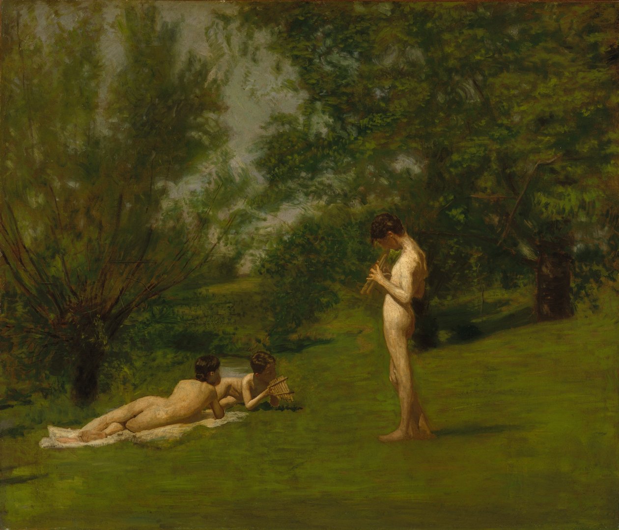 Arcadia, n. 1883. tekijältä Thomas Eakins