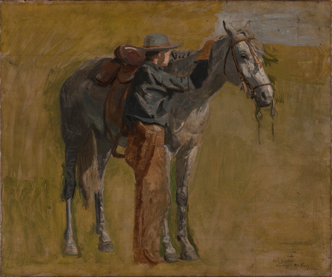 Cowboy: tutkielma teokseen Cowboyt Badlandsissa tekijältä Thomas Eakins