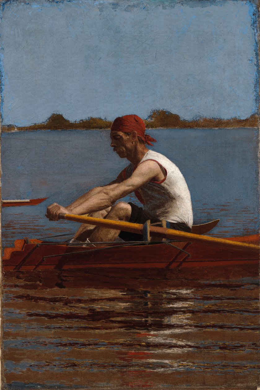 John Biglin yksikärjessä tekijältä Thomas Eakins