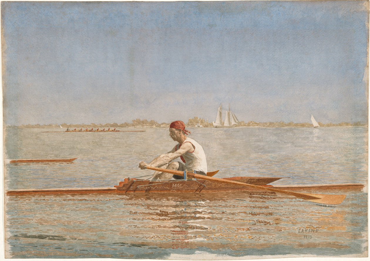 John Biglin yksikkösoudussa tekijältä Thomas Eakins