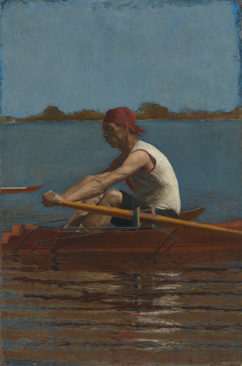 John Biglin yksikkösoudussa tekijältä Thomas Eakins