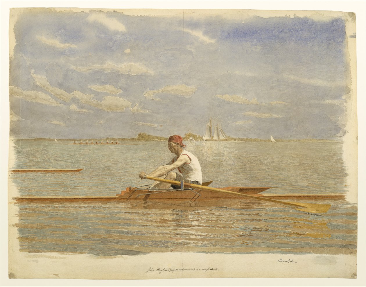 John Biglin yksikössä tekijältä Thomas Eakins