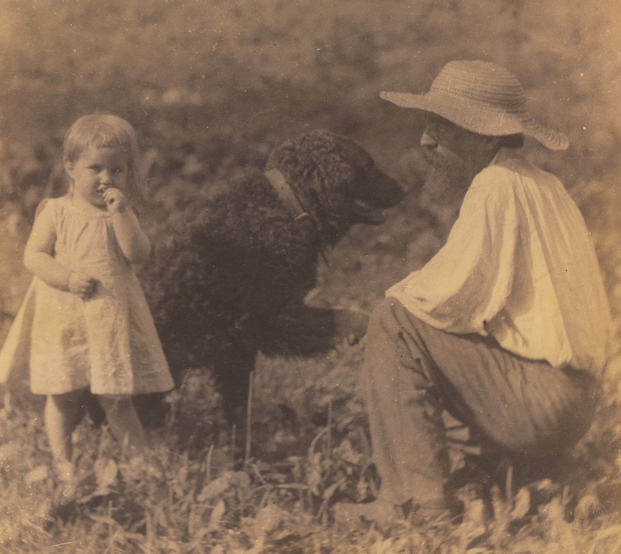 [Katie Crowell, William J. Crowell ja "Piero?"] tekijältä Thomas Eakins