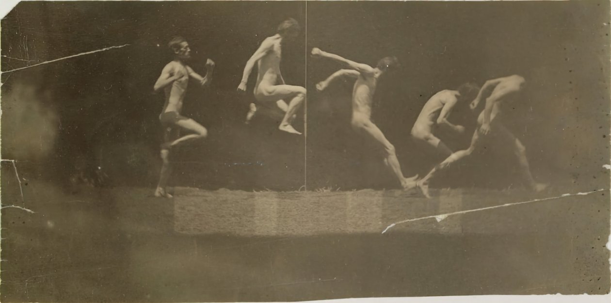 Marey Wheel -valokuvat George Reynoldsista, 1884. tekijältä Thomas Eakins