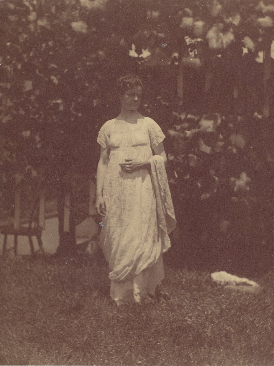 [Rouva. Louis Kentin Empire Dressissä], 1880-luku, 1880-luku. tekijältä Thomas Eakins
