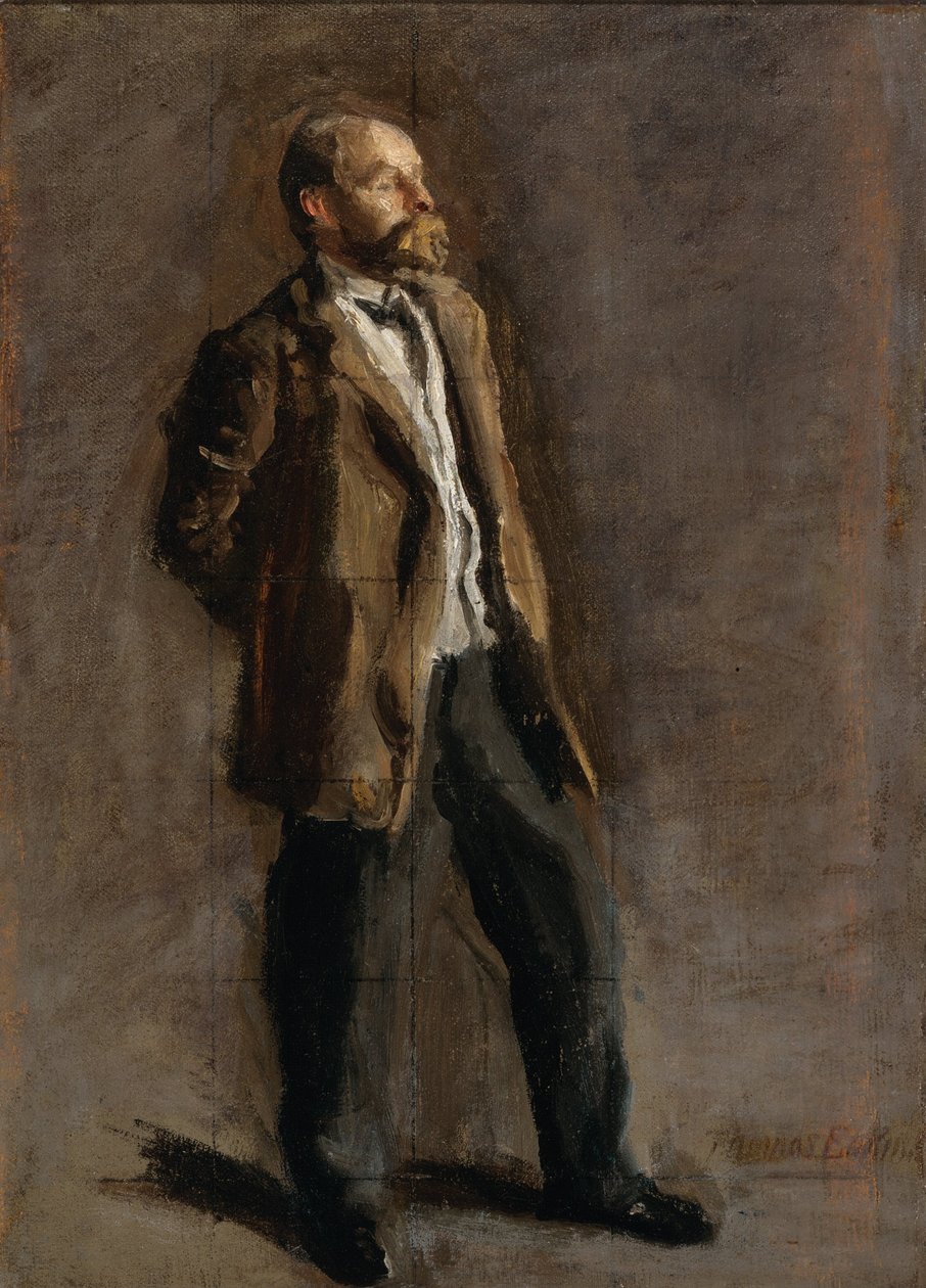 Tutkielma John McClure Hamiltonin muotokuvaa varten tekijältä Thomas Eakins