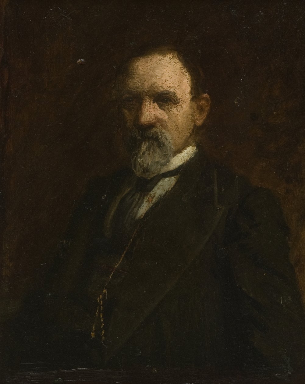 Tutkielma teosta "Joshua Ballinger Lippincottin muotokuva" varten tekijältä Thomas Eakins
