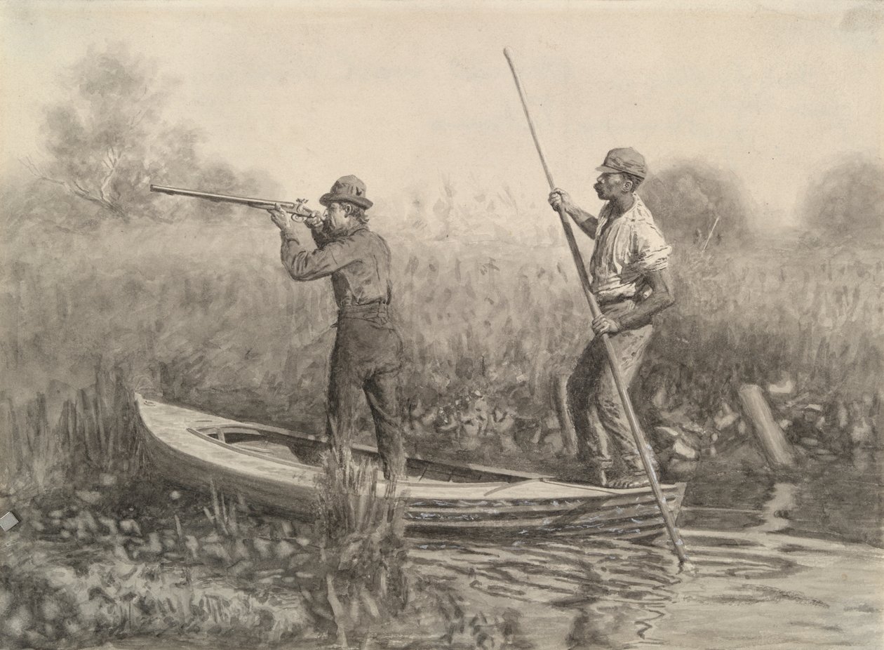 Tutkimus kiskoammuntaan pisteestä tekijältä Thomas Eakins