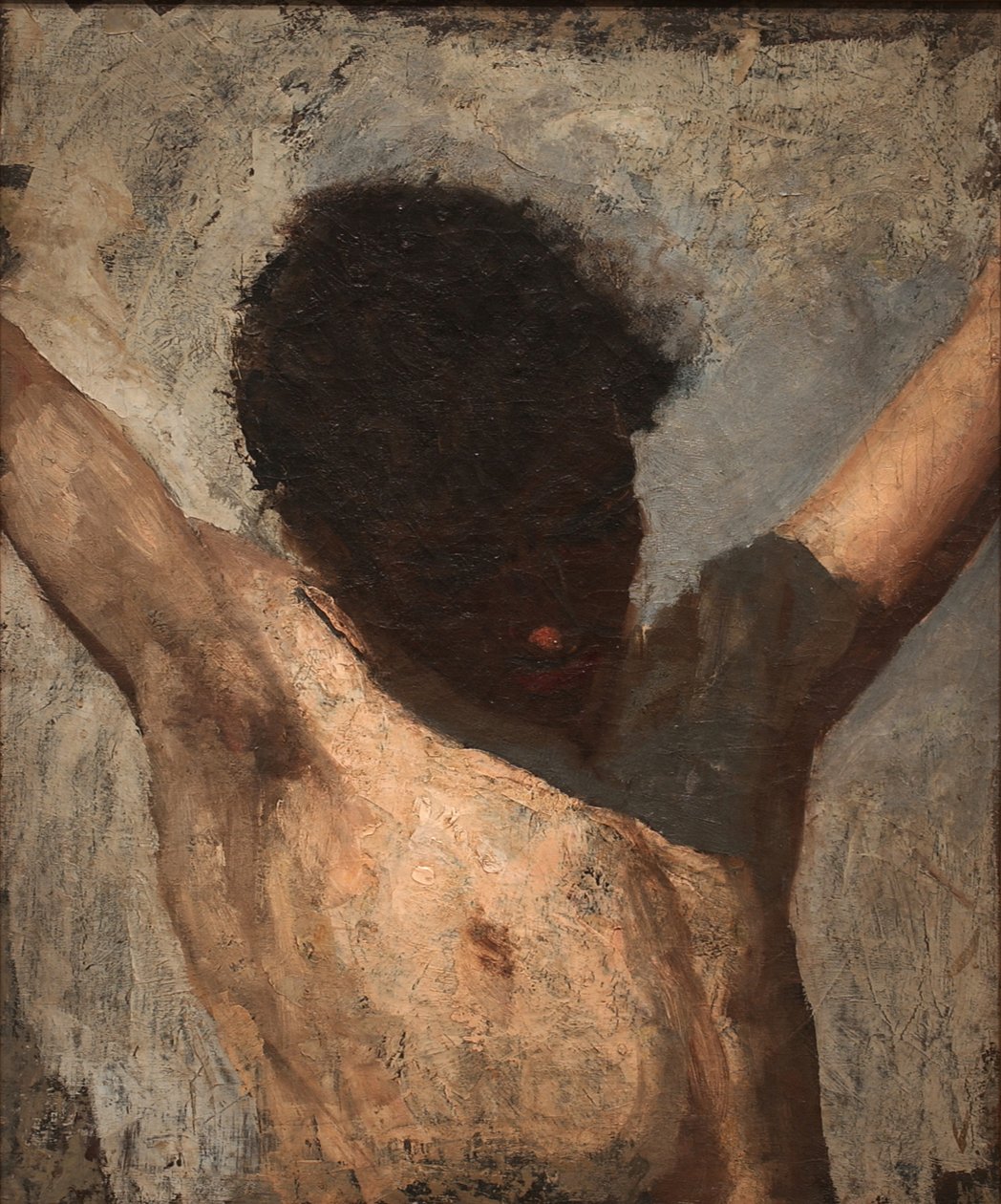 Tutkielma teosta "Ristiinnaulitseminen" varten tekijältä Thomas Eakins