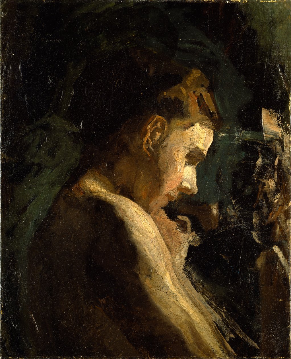 Tutkimus tytön päästä tekijältä Thomas Eakins